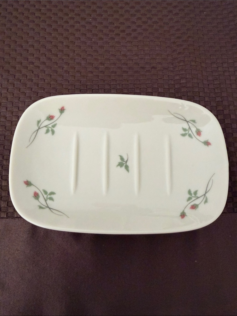 Lenox Rose Manor Ceramic Soap Dish